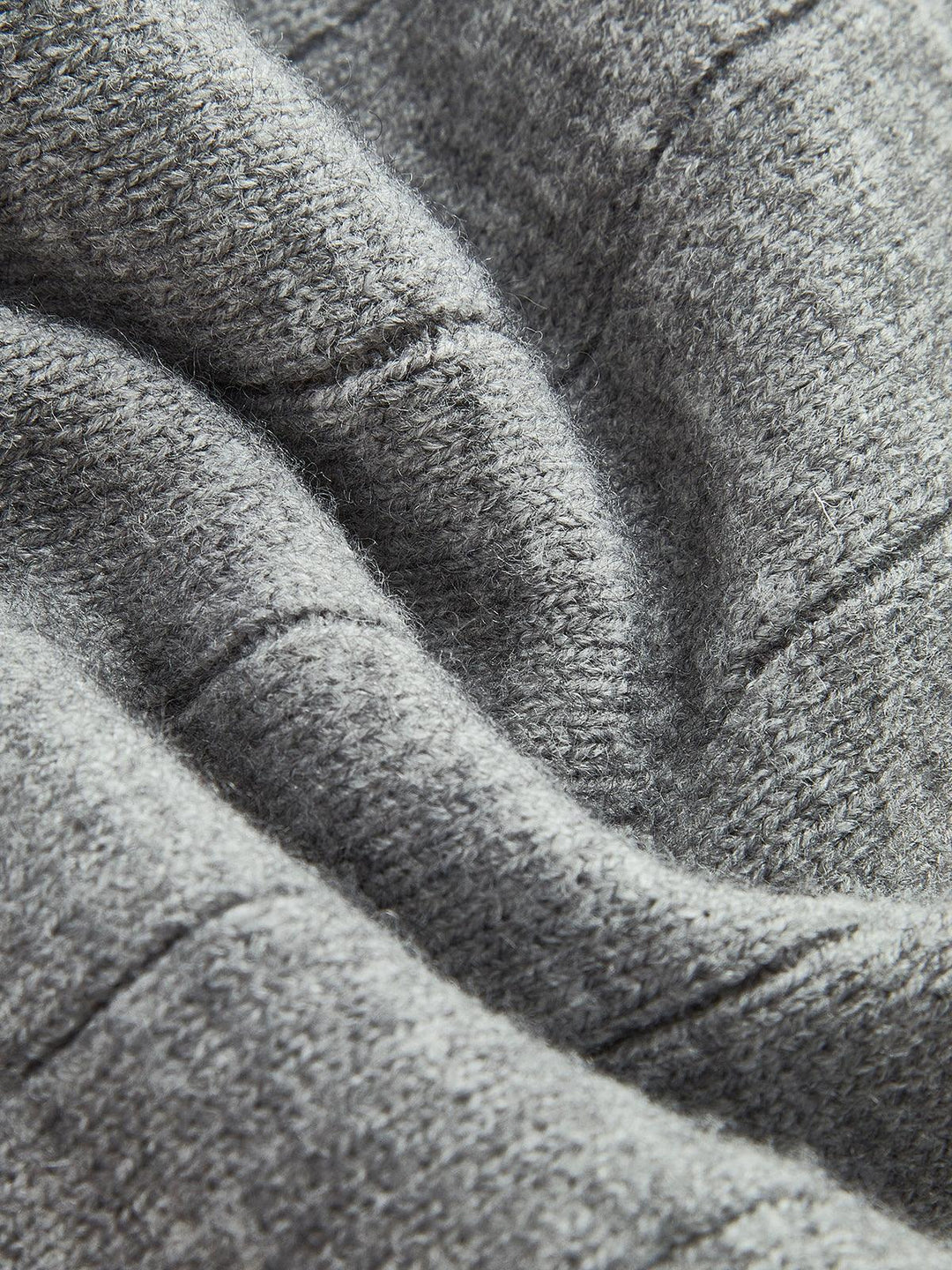 Crew Neck Knappet Blød Cardigan
