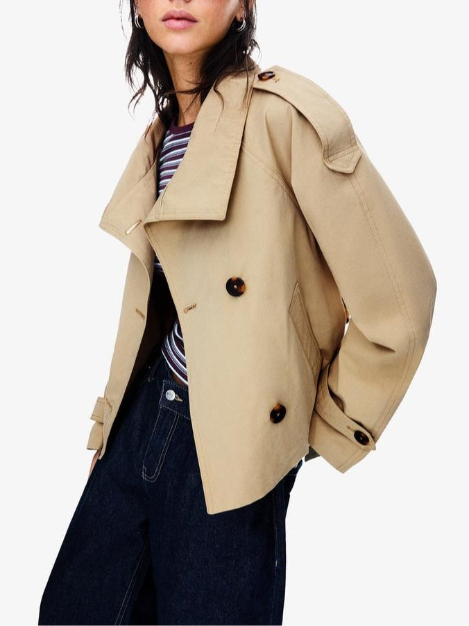 Tidlig efterår Kort Trenchcoat