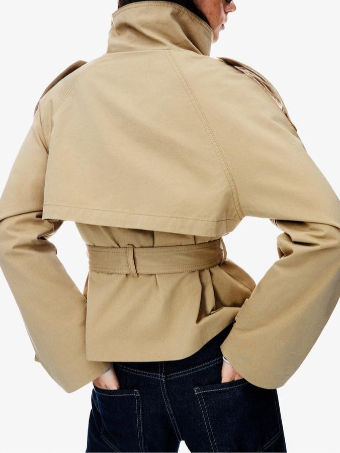 Tidlig efterår Kort Trenchcoat
