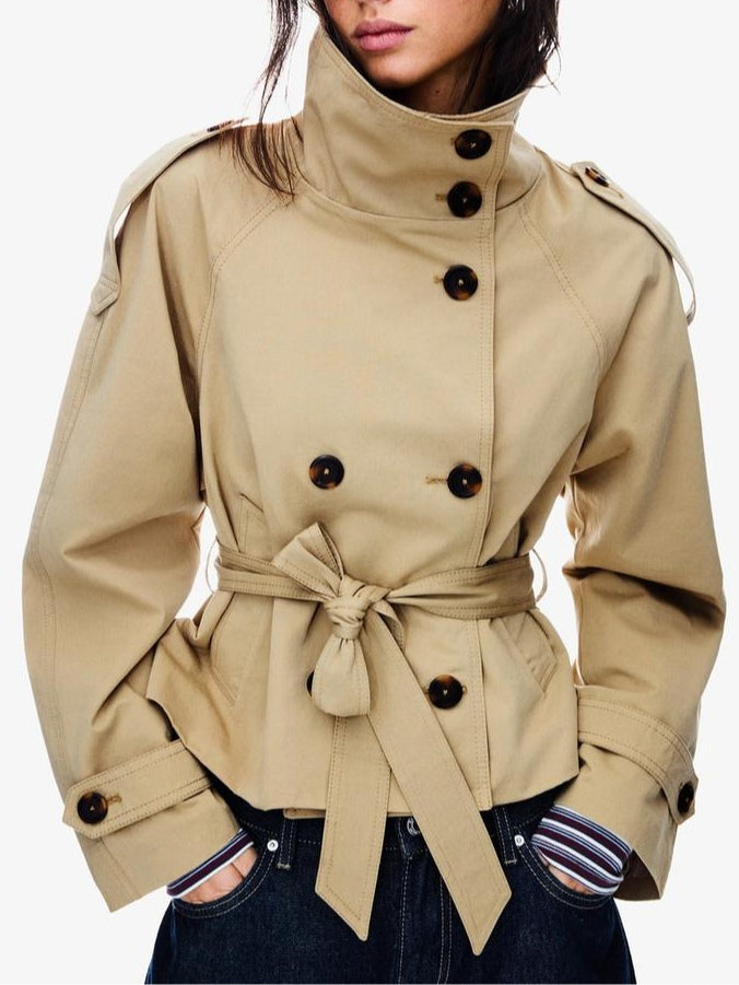Tidlig efterår Kort Trenchcoat